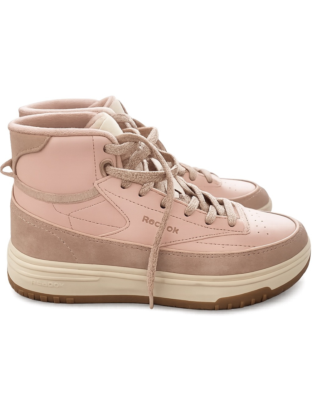 Reebok Women's Blush Pink High-Top Sneakers